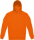 Unisex mikina s kapucňou - ID.333 Hoodie - B&C, farba - orange, veľkosť - XXL