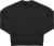 Ťažká unisex mikina oversize strihu - Influence Crew - B&C, farba - čierna, veľkosť - S