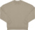 Ťažká unisex mikina oversize strihu - Influence Crew - B&C, farba - mastic, veľkosť - L