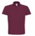 Piké polokošeľa - ID.001 - B&C, farba - wine, veľkosť - XS