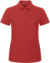 Dámske piké polo tričko - ID.001 - B&C, farba - red, veľkosť - M