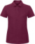 Dámske piké polo tričko - ID.001 - B&C, farba - wine, veľkosť - XXL