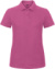 Dámske piké polo tričko - ID.001 - B&C, farba - fuchsia, veľkosť - XS