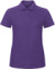 Dámske piké polo tričko - ID.001 - B&C, farba - purple, veľkosť - XS