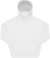 Oversize mikina s kapucňou z ťažkej bavlny – Influence Hoodie - B&C, farba - white, veľkosť - XS