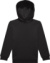 Detská mikina s kapucňou - ID.333 Hoodie - B&C, farba - čierna, veľkosť - 3-4