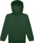 Detská mikina s kapucňou - ID.333 Hoodie - B&C, farba - bottle green, veľkosť - 7-8