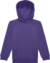 Detská mikina s kapucňou - ID.333 Hoodie - B&C, farba - radiant purple, veľkosť - 7-8