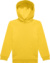 Detská mikina s kapucňou - ID.333 Hoodie - B&C, farba - pop yellow, veľkosť - 7-8