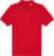 Detské piké polo tričko - My Polo 180 - B&C, farba - red, veľkosť - 9-11