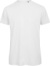 Pánske tričko Medium Fit z bio bavlny - Inspire T - B&C, farba - white, veľkosť - 3XL