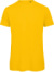 Pánske tričko Medium Fit z bio bavlny - Inspire T - B&C, farba - gold, veľkosť - S