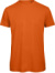 Pánske tričko Medium Fit z bio bavlny - Inspire T - B&C, farba - urban orange, veľkosť - 3XL