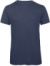 Pánske tričko Triblend - B&C, farba - heather navy, veľkosť - S