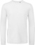 Pánske tričko s dlhým rukávom - Inspire LSL T - B&C, farba - white, veľkosť - 3XL