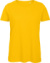 Dámske tričko Medium Fit z biobavlny - Inspire T - B&C, farba - gold, veľkosť - L