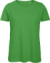 Dámske tričko Medium Fit z biobavlny - Inspire T - B&C, farba - real green, veľkosť - XL