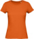 Dámske tričko Medium Fit z biobavlny - Inspire T - B&C, farba - urban orange, veľkosť - L