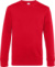 Pánska mikina KING Crew Neck - B&C, farba - red, veľkosť - L