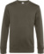 Pánska mikina KING Crew Neck - B&C, farba - khaki, veľkosť - 3XL
