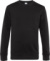 Pánska mikina KING Crew Neck - B&C, farba - black pure, veľkosť - 3XL