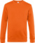Pánska mikina KING Crew Neck - B&C, farba - pure orange, veľkosť - XS