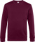 Pánska mikina KING Crew Neck - B&C, farba - dark cherry, veľkosť - S