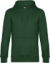 Pánska mikina s kapucňou – KING Hooded - B&C, farba - bottle green, veľkosť - XXL