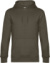 Pánska mikina s kapucňou – KING Hooded - B&C, farba - khaki, veľkosť - M