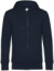 Pánska mikina s kapucňou – KING Zipped Hood - B&C, farba - navy, veľkosť - S