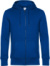 Pánska mikina s kapucňou – KING Zipped Hood - B&C, farba - royal, veľkosť - S