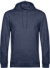 Pánska mikina s kapucňou – #Hoodie - B&C, farba - heather navy, veľkosť - XXL