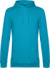 Pánska mikina s kapucňou – #Hoodie - B&C, farba - hawaiian blue, veľkosť - XS