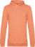 Pánska mikina s kapucňou – #Hoodie - B&C, farba - melon orange, veľkosť - M
