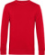 Pánska mikina Inspire Crew Neck - B&C, farba - red, veľkosť - L