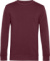 Pánska mikina Inspire Crew Neck - B&C, farba - burgundy, veľkosť - S