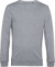 Pánska mikina Inspire Crew Neck - B&C, farba - heather grey, veľkosť - XXL
