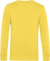 Pánska mikina Inspire Crew Neck - B&C, farba - yellow fizz, veľkosť - M
