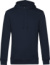 Pánska mikina s kapucňou – Inspire Hooded - B&C, farba - navy, veľkosť - L