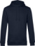 Pánska mikina s kapucňou – Inspire Hooded - B&C, farba - navy blue, veľkosť - XS