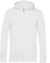 Pánska mikina s kapucňou – Inspire Zipped Hood - B&C, farba - white, veľkosť - S