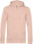 Pánska mikina s kapucňou – Inspire Zipped Hood - B&C, farba - soft rose, veľkosť - XS