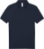 Piké polokošeľa - My Polo 180 - B&C, farba - navy, veľkosť - XL