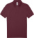 Piké polokošeľa - My Polo 180 - B&C, farba - burgundy, veľkosť - M