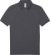 Piké polokošeľa - My Polo 180 - B&C, farba - dark grey, veľkosť - XL