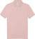 Piké polokošeľa - My Polo 180 - B&C, farba - blush pink, veľkosť - M