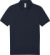 Piké polokošeľa - My Polo 180 - B&C, farba - navy pure, veľkosť - M