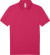Piké polokošeľa - My Polo 180 - B&C, farba - meta fuchsia, veľkosť - XL