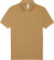 Piké polokošeľa - My Polo 180 - B&C, farba - meta gold, veľkosť - L