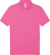 Piké polokošeľa - My Polo 180 - B&C, farba - lotus pink, veľkosť - 3XL